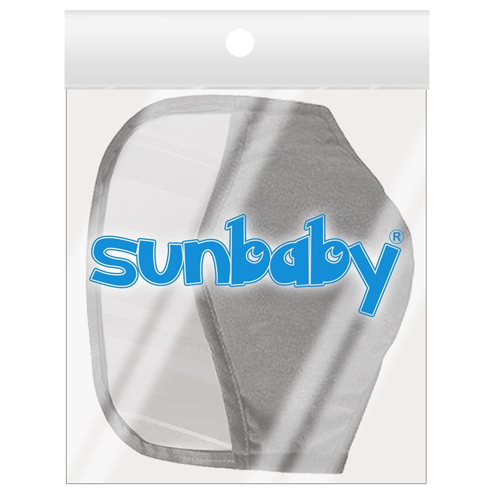 Sunbaby Mask With Eye Shield Buy 1 Get 1 Free, Black & Grey