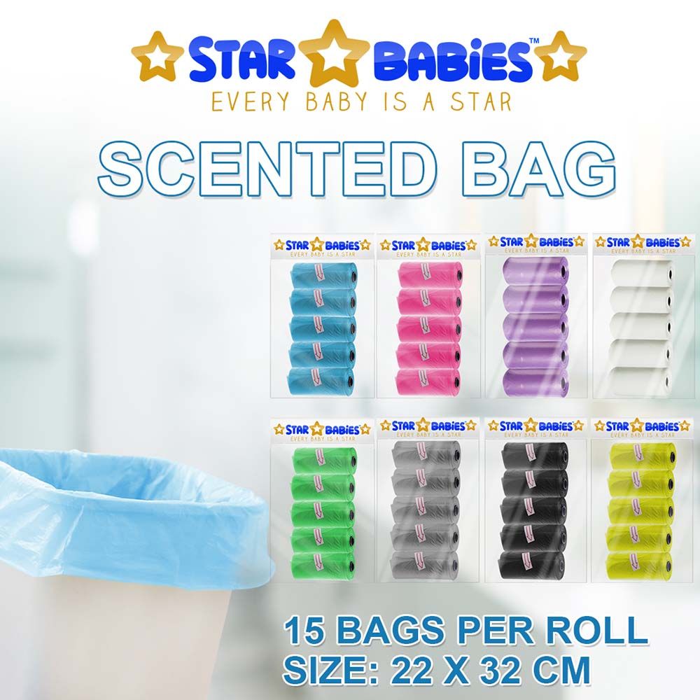 Star Babies - Scented Bag Pack of 10/150 Bags - Assorted