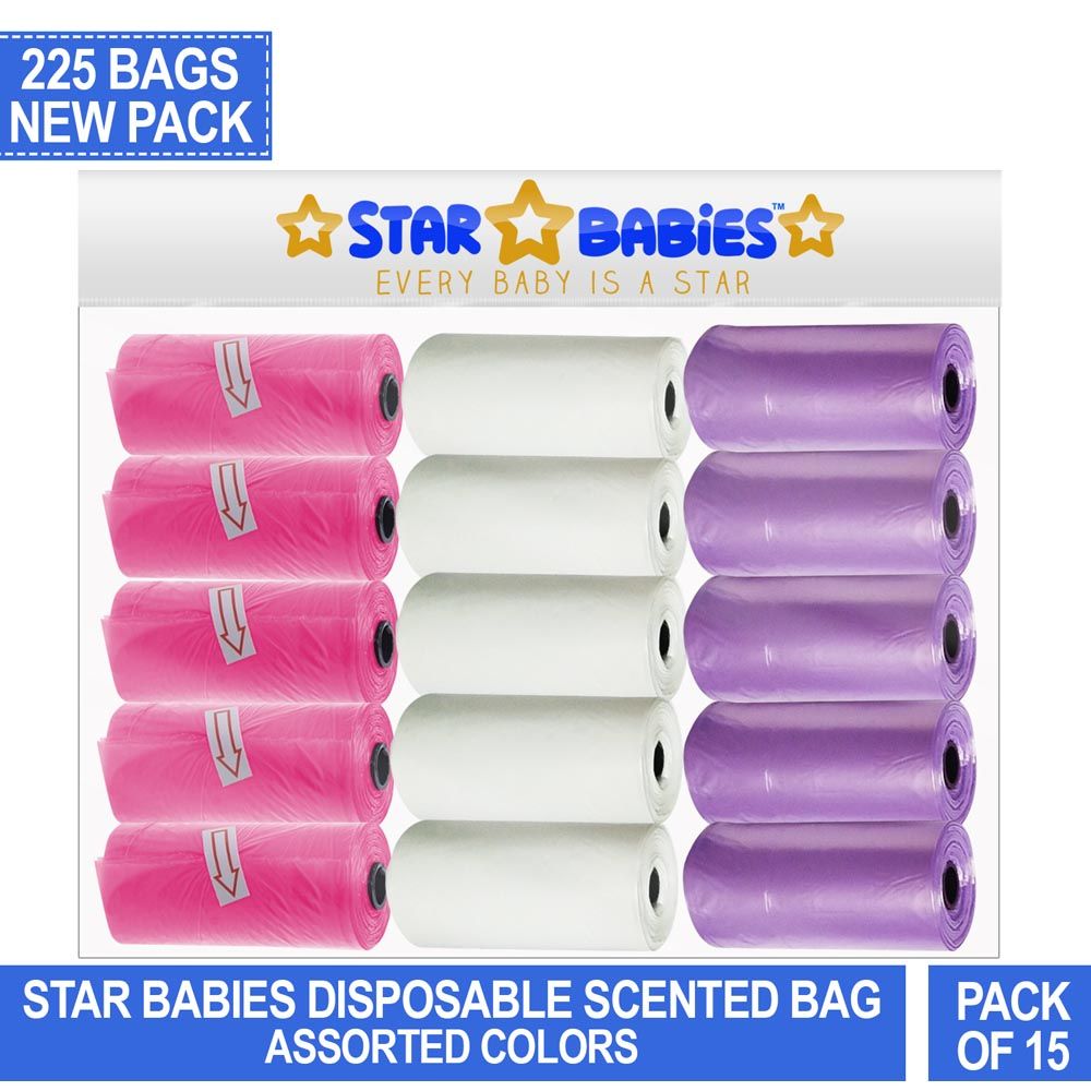 Star Babies - Scented Bag Pack of 15/225 Bags - Assorted