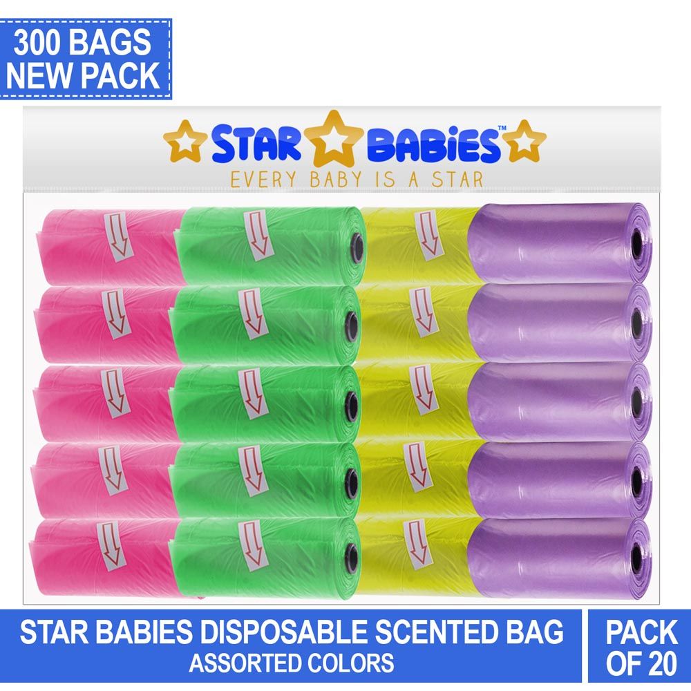 Star Babies - Scented Bag Pack of 20/300 Bags- Assorted