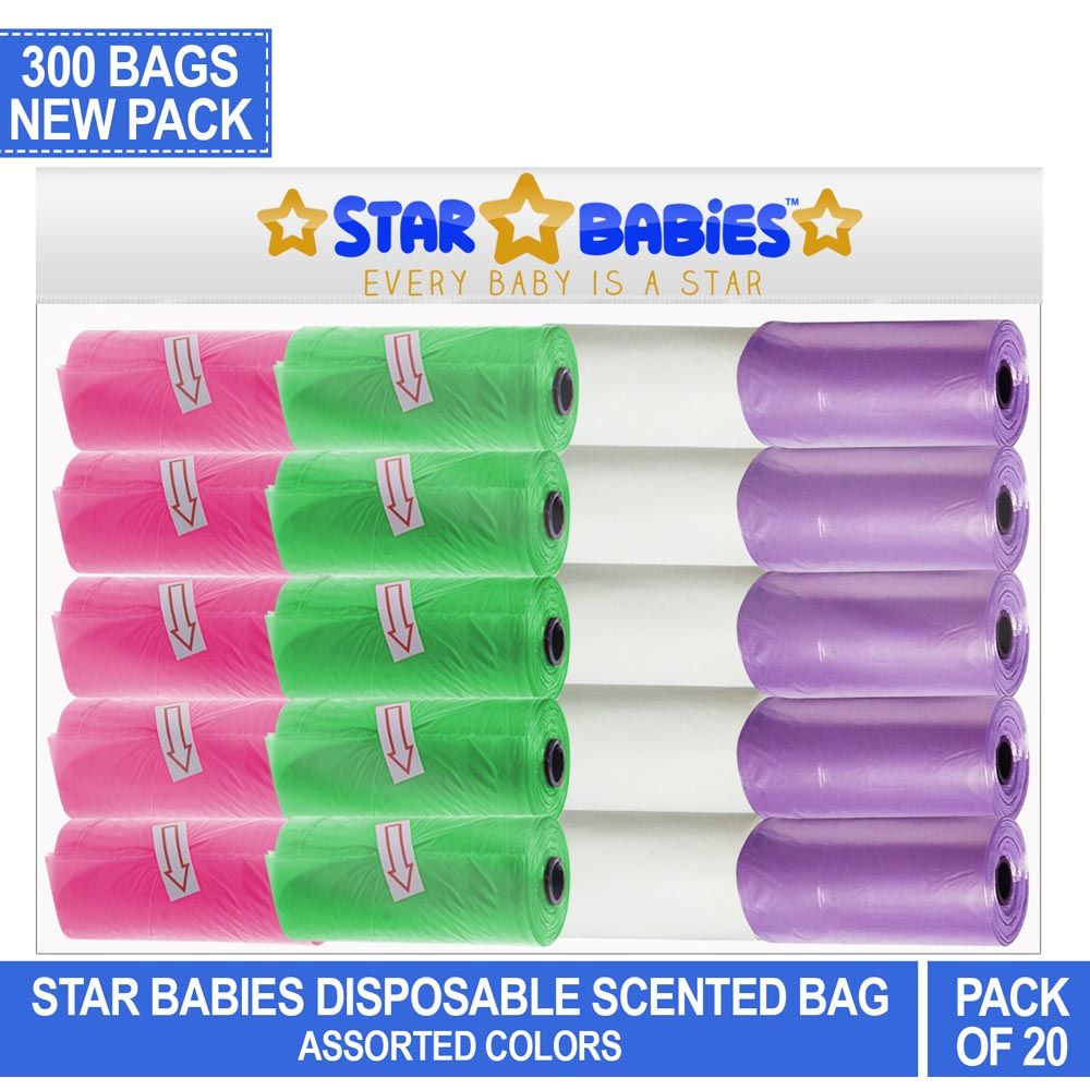 Star Babies - Scented Bag Pack of 20/300 Bags- Assorted