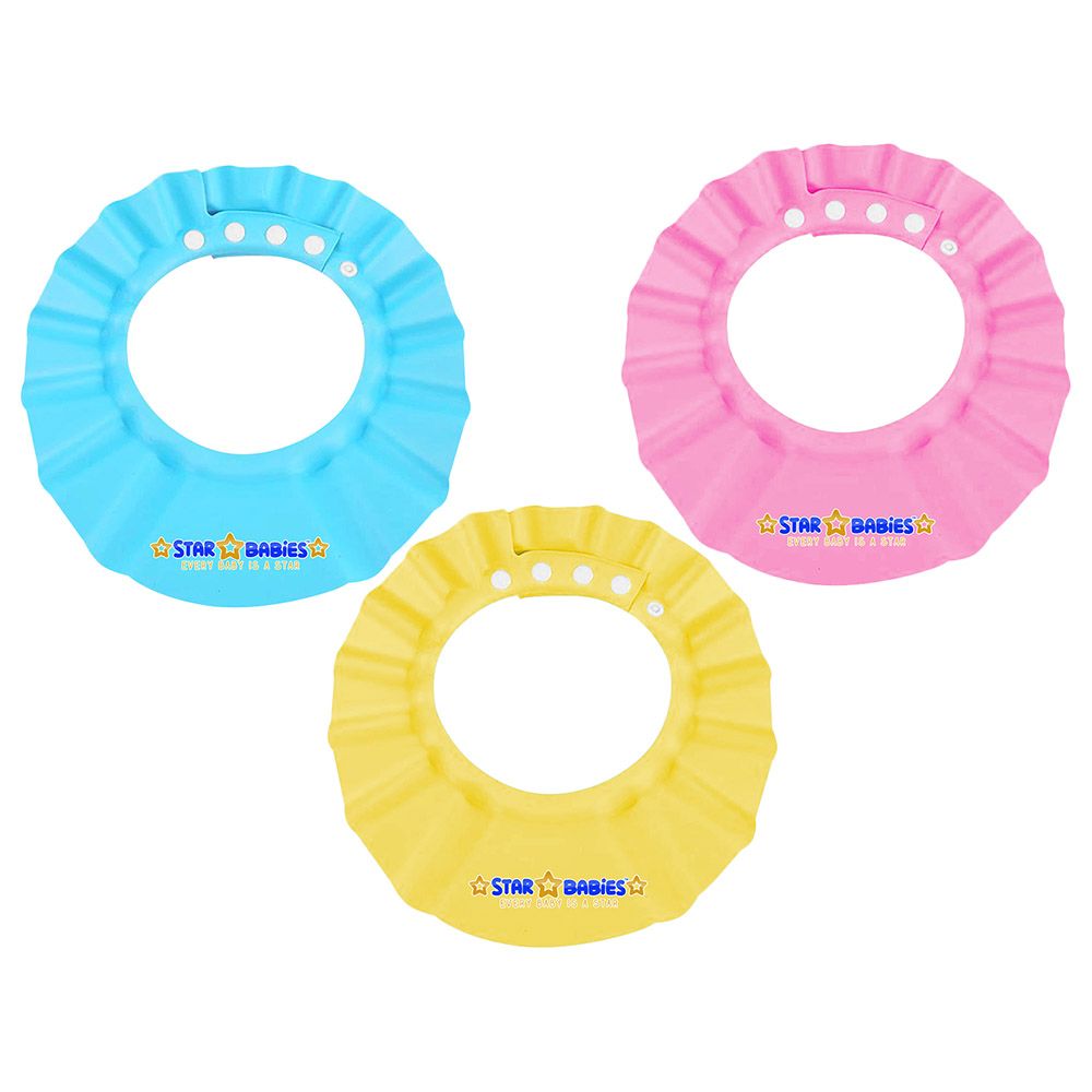 Star Babies - Kids Shower Cap - Pack of 3