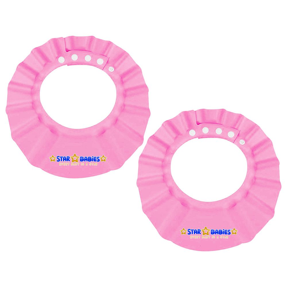 Star Babies - Kids Shower Cap-Pink - Pack of 2