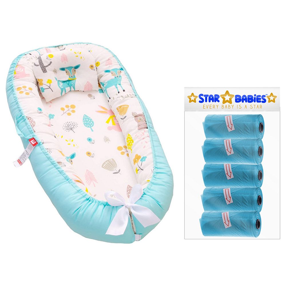 Star Babies Lounger Sleeping Pod & Scented Bag Pack Of 5