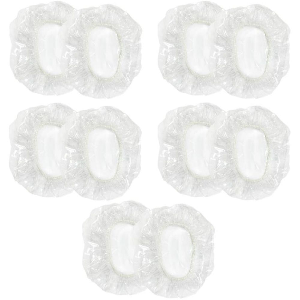 Star Babies White Disposable Changing Mats - Pack of 72 with 10pcs Ear Cover Free