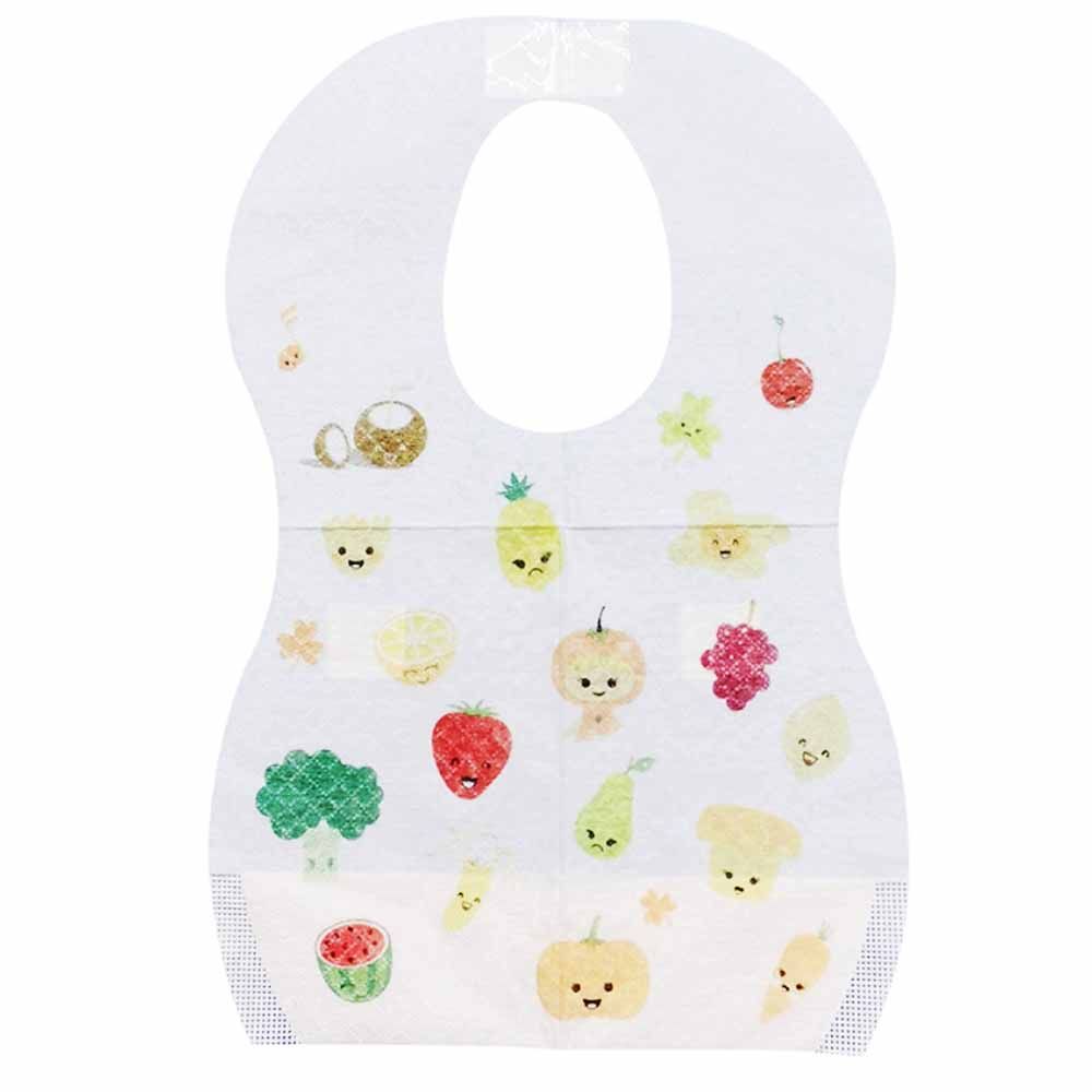 Star Babies - Disposable Bibs Pack of 10 - Fruits