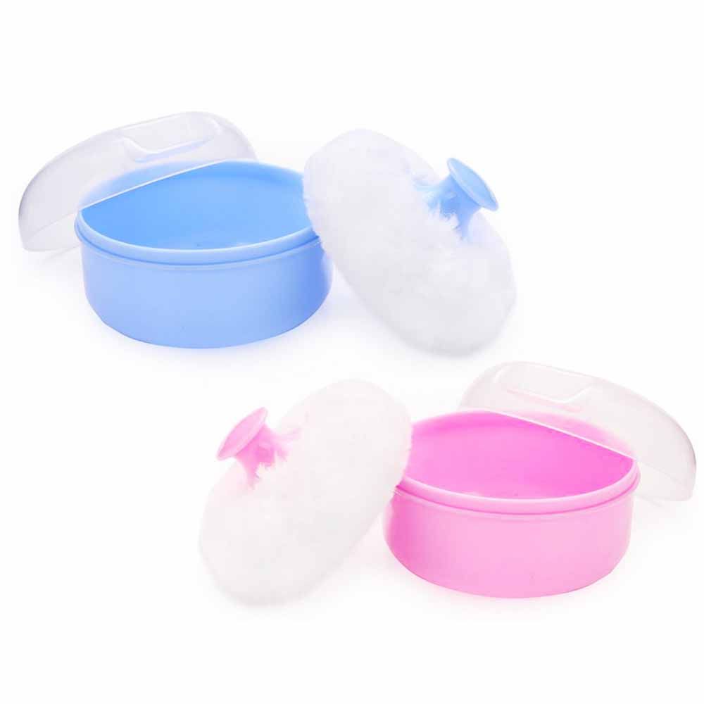 Star Babies - Baby Powder Puff Pack of 2 - Blue/Pink