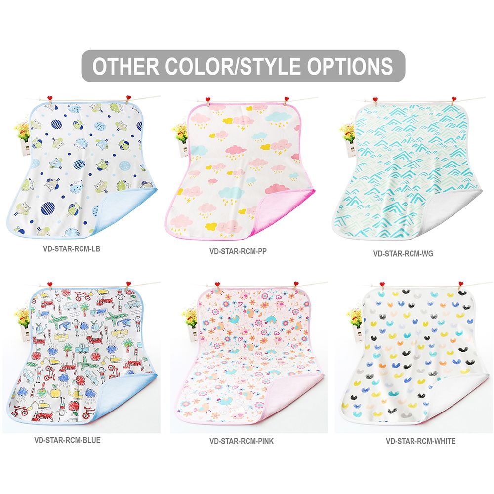 Star Babies - Combo Diaper Caddy with Reusable Changing Mat