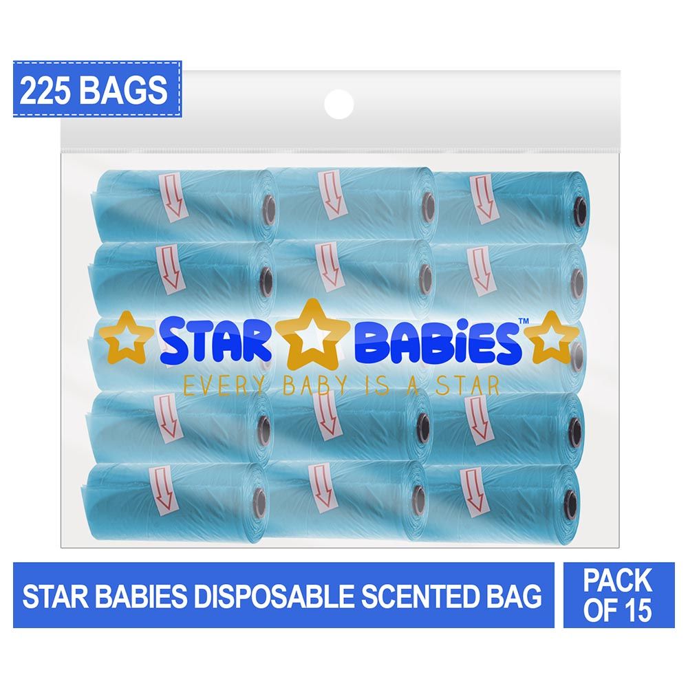 Star Babies - Scented Bag Pack of 15/225 Bags - Blue