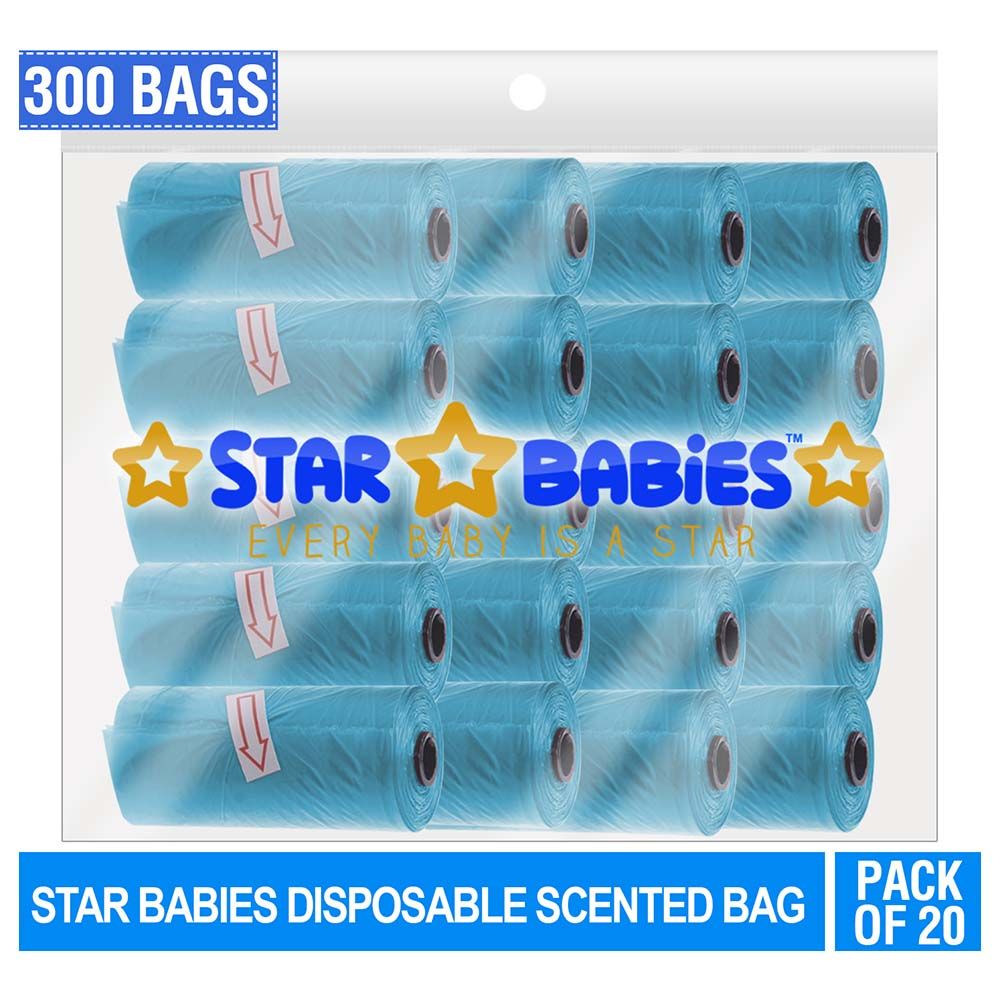 Star Babies - Scented Bag Pack of 20/300 Bags - Blue