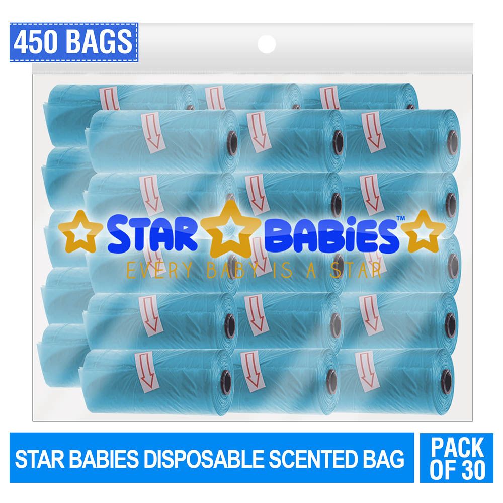 Star Babies - Scented Bag Pack of 30/450 Bags - Blue