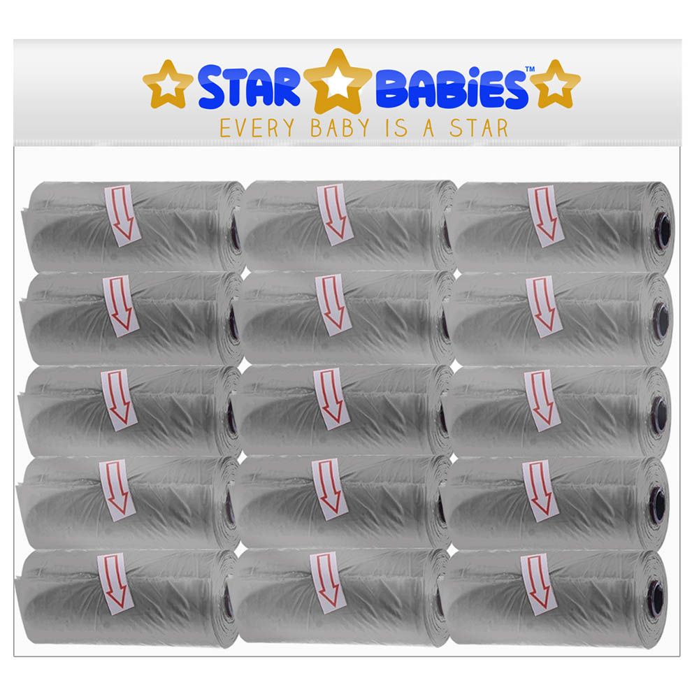 Star Babies - Scented Bag Pack of 15/225 Bags - Grey