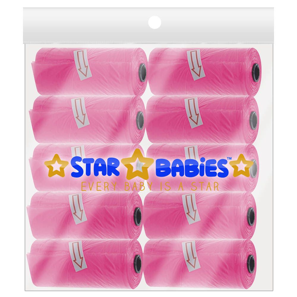 Star Babies - Scented Bag Pack of 10/150 Bags - Pink