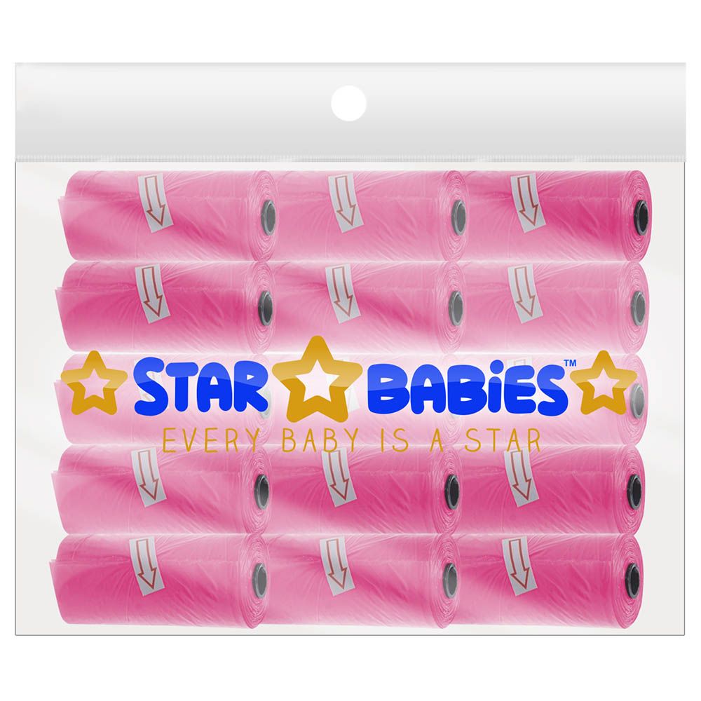 Star Babies - Scented Bag Pack of 15/225 Bags - Pink