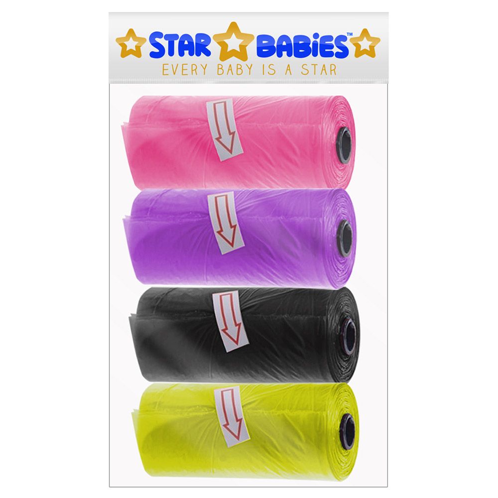 Star Babies - Scented Bag Pack of 4/60 Bags - Assorted