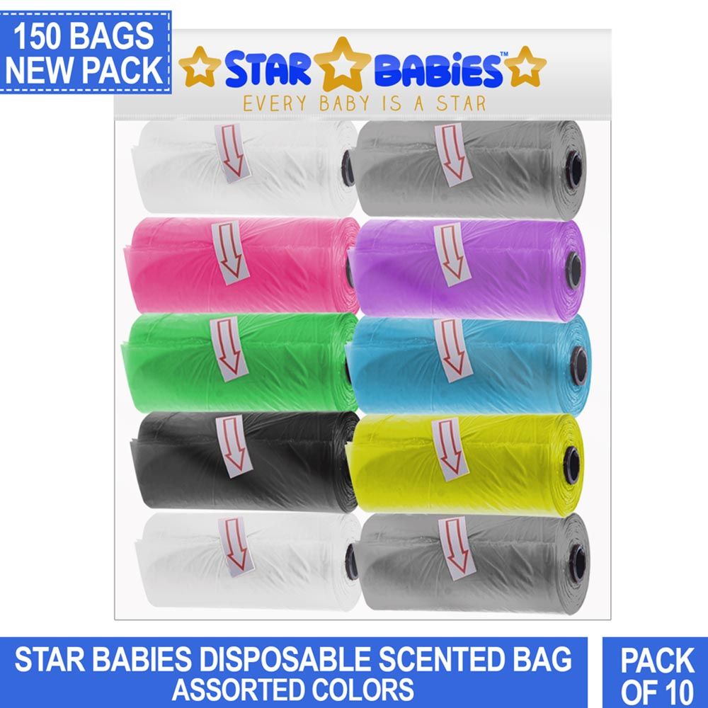 Star Babies - Scented Bag Pack of 10/150 Bags - Assorted