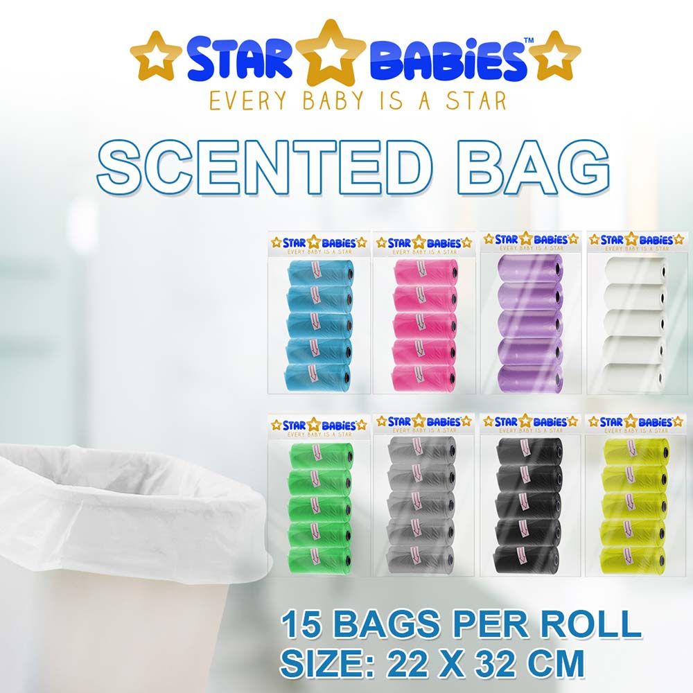 Star Babies - Scented Bag Pack of 10/150 Bags - White