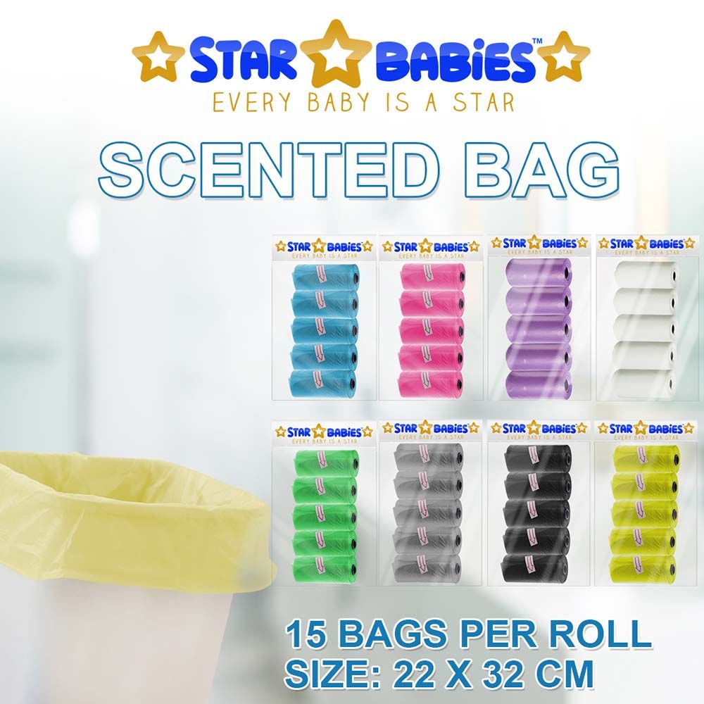 Star Babies - Scented Bag Pack of 10/150 Bags - Yellow