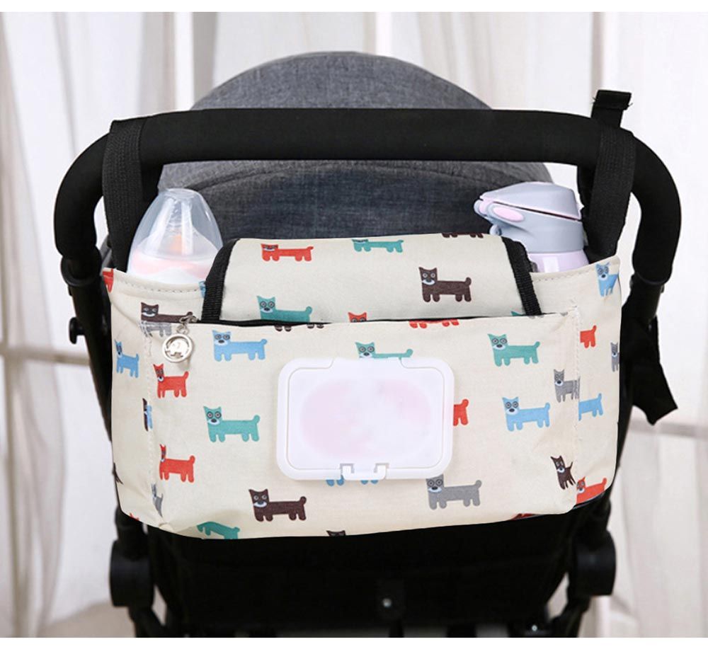 Star Babies - Combo - Stroller Bag Organizer + Scented Bag 5pcs + Disposable Bibs 10pcs