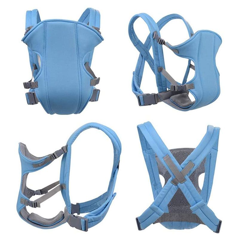 Sunbaby - Adjustable Infant Baby Carrier - Light Blue