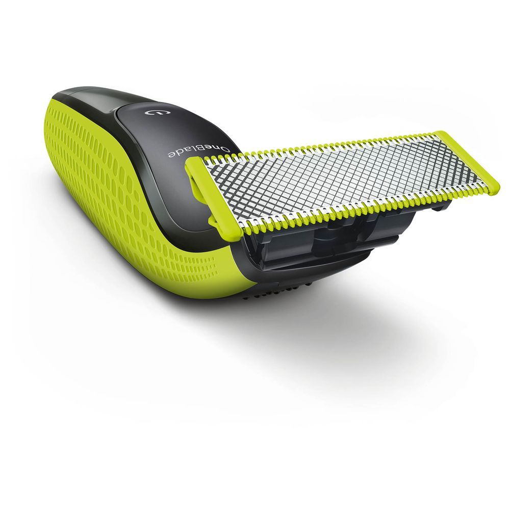 Philips - OneBlade Face Timmer - Grey/Lime