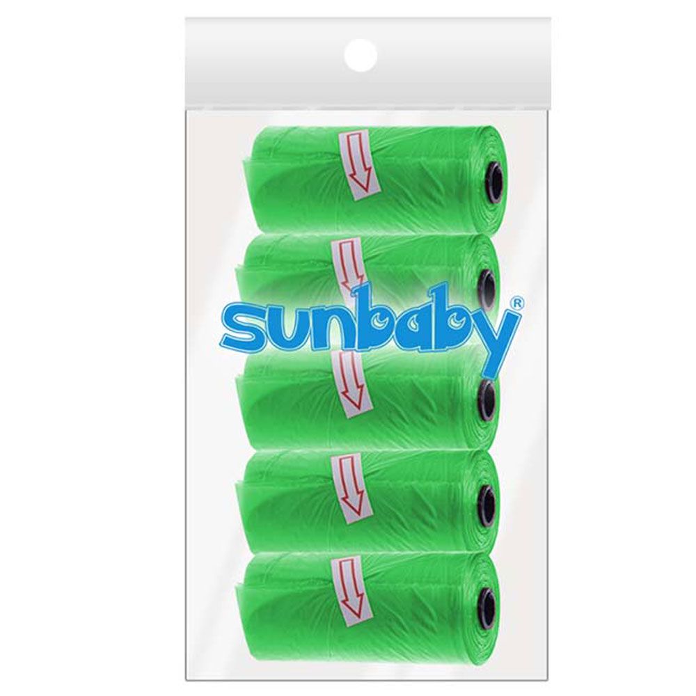 SunBaby - Scented Bag Pack of 5/75 Bags - Green