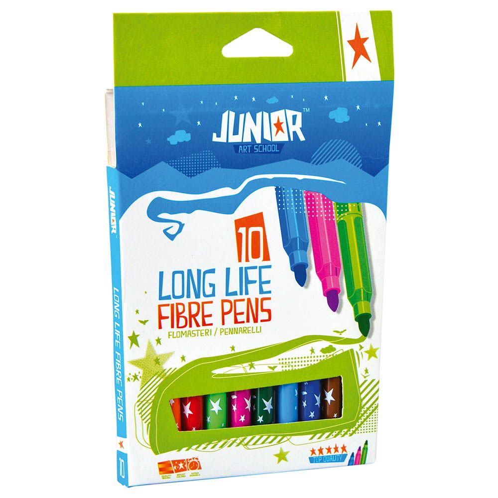 Statovac - Ultra Life Fibre Pens Markers - 10 pcs