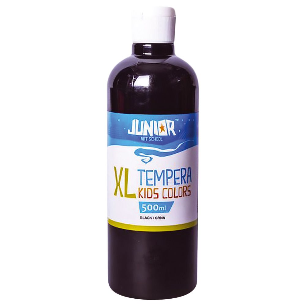 Statovac - Brillio XL Tempera Paint - Black - 500 ml