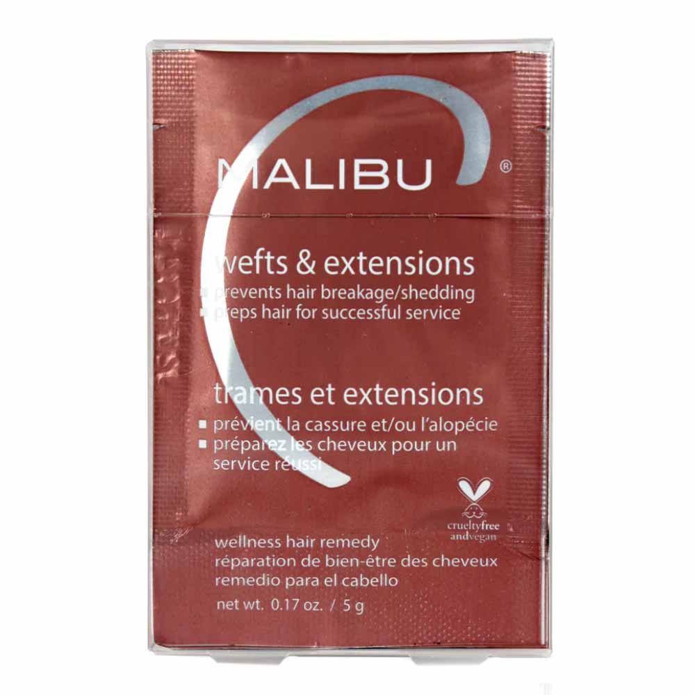 Malibu C - Wefts & Extensions Wellness Hair Remedy - Pack of 12