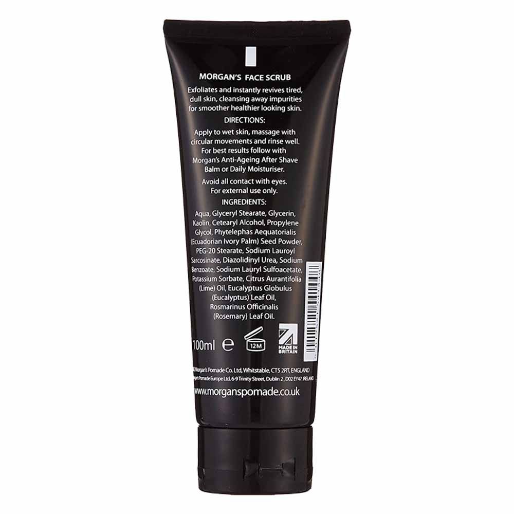 Morgan's Pomade - Men's Exfoliating Face Scrub Tube 100Ml