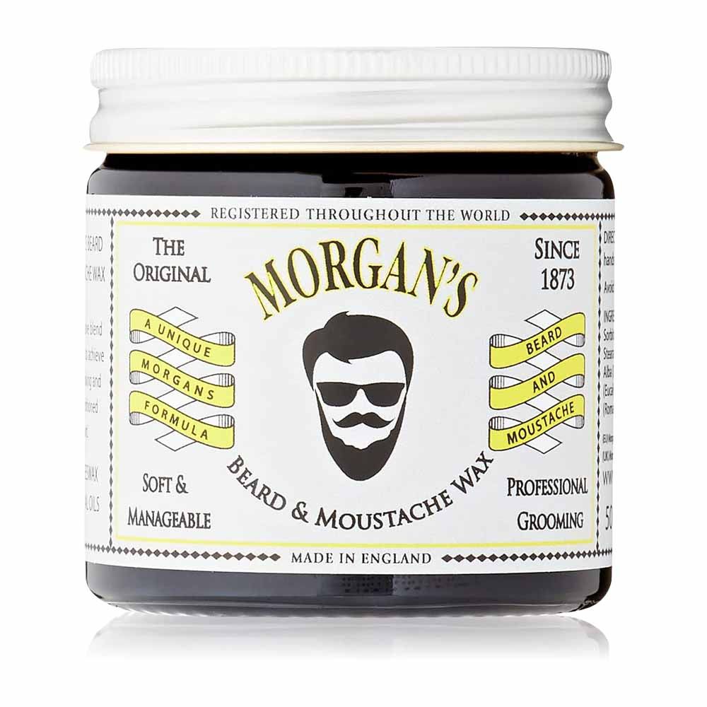 Morgan's Pomade - Men's Beard & Moustache Wax Jar 50G