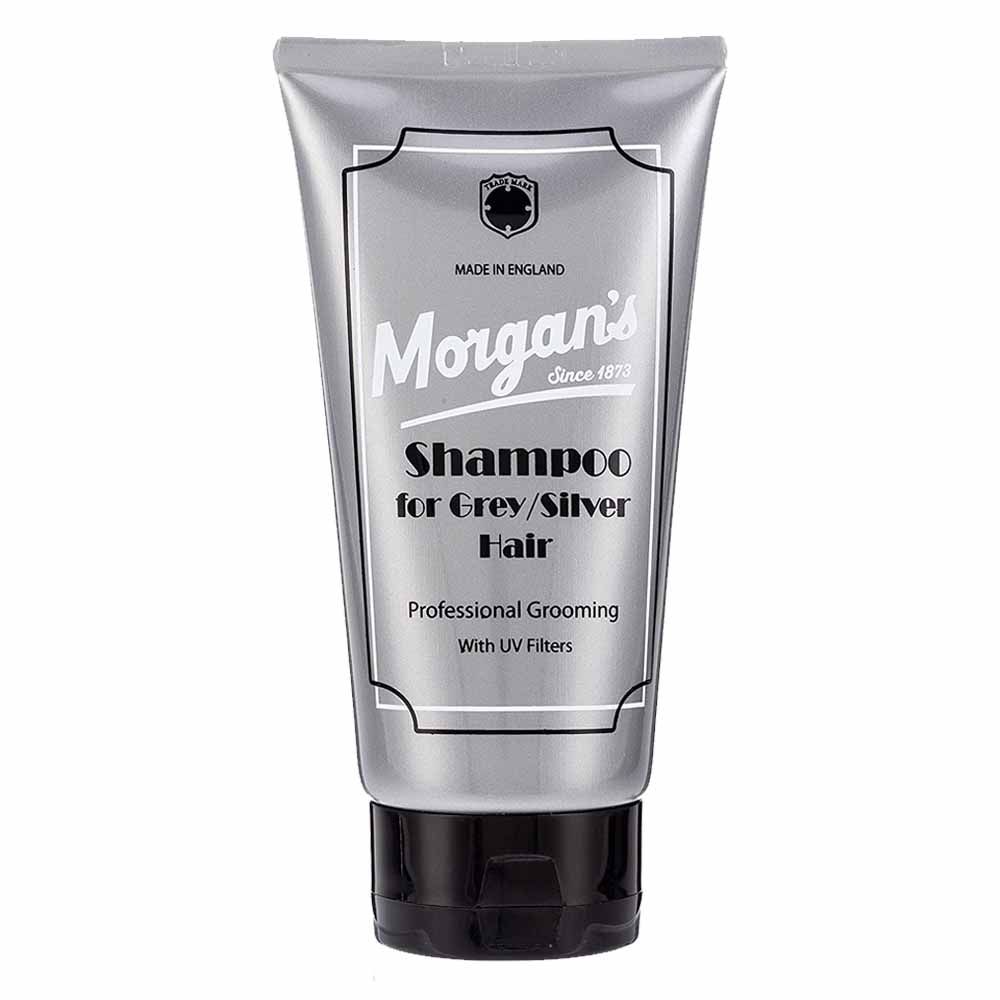 Morgan's Pomade - Men's Shampoo For Grey, Silver Hair Tube 150Ml