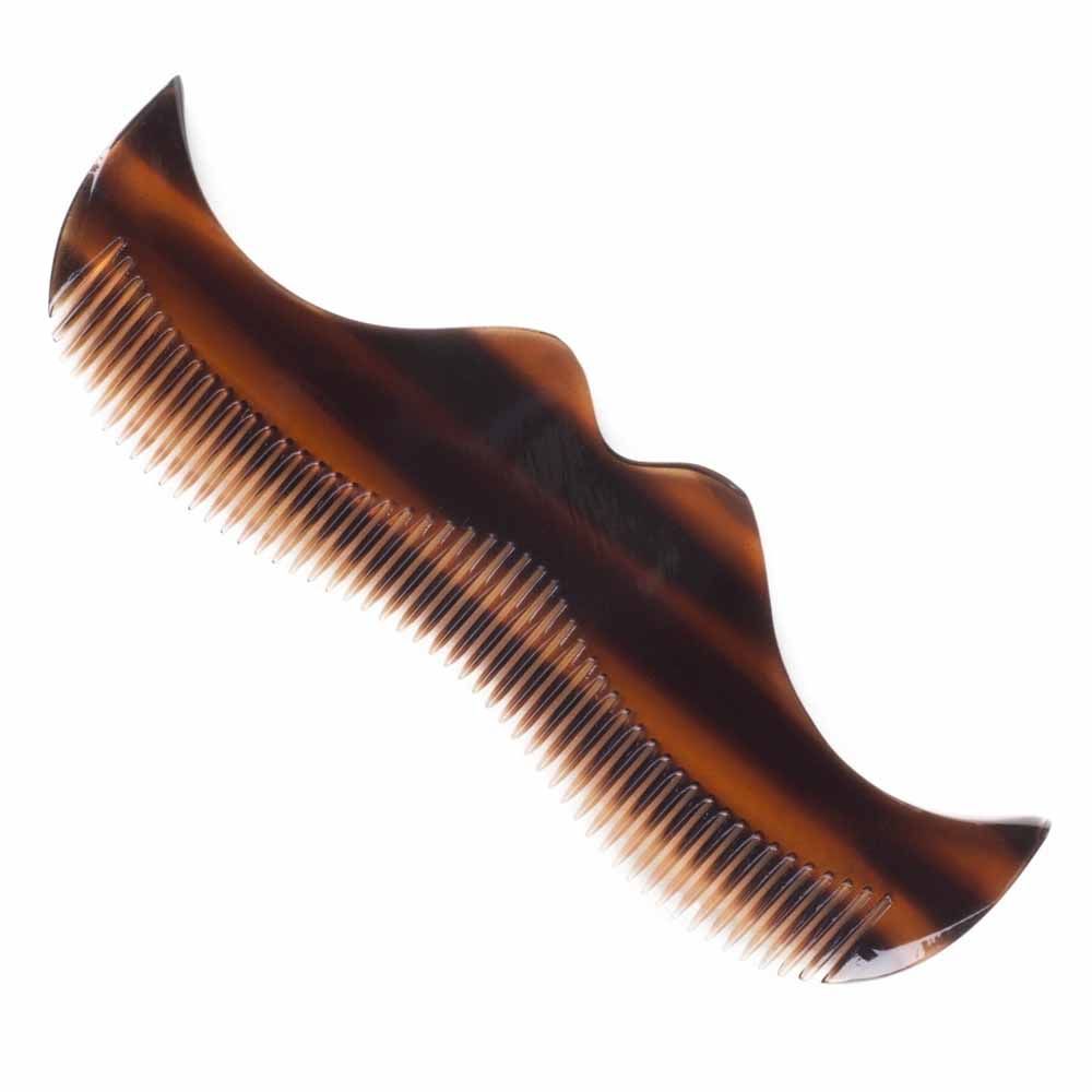 Morgan's Pomade - Men's Moustache Shaped Comb - Amber