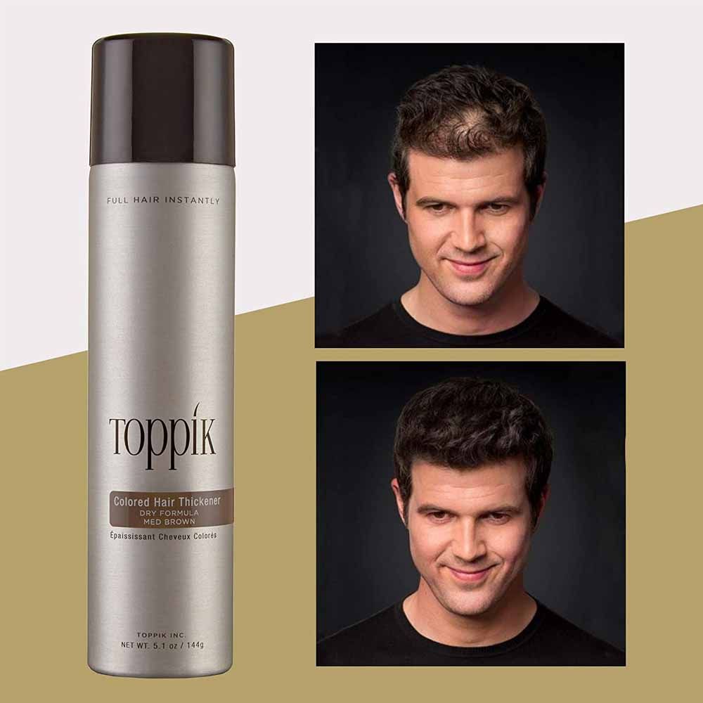 Toppik - Colored Hair Thickener 144gm - Medium Brown