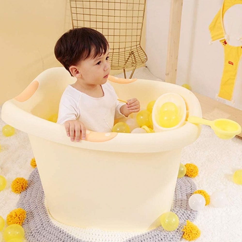 Luvlap - Baby Bathing Tub Portable, Yellow