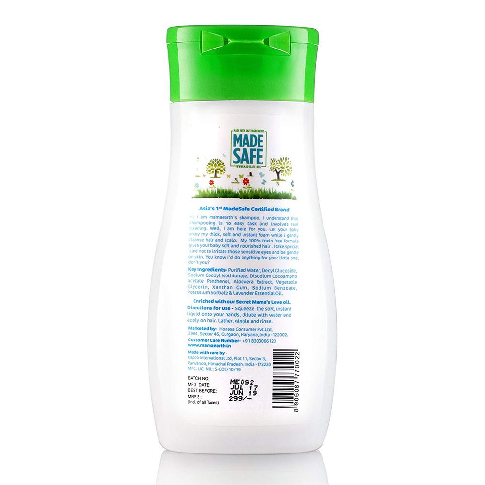 Mamaearth - Gentle Cleansing Shampoo - 200ml