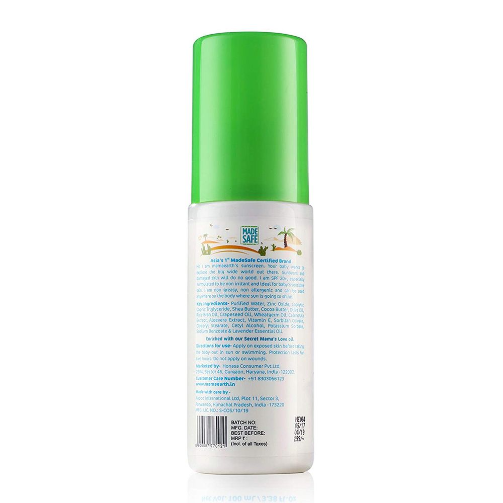 Mamaearth - Mineral Based Sunscreen - 100ml