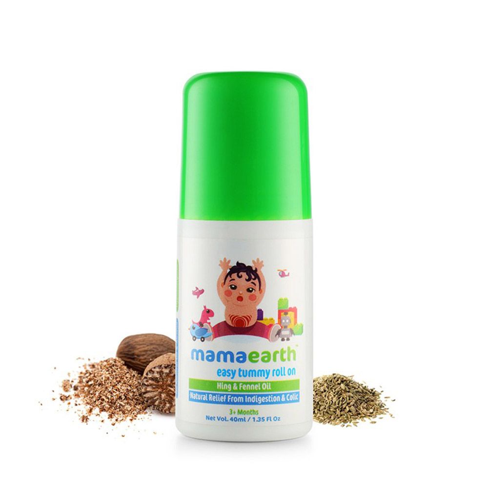 Mamaearth - Easy Tummy Roll On, 40ml