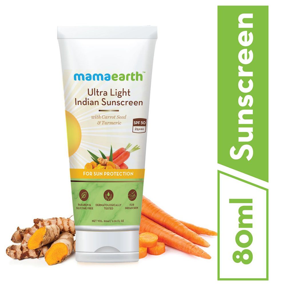 Mamaearth - Spf 50 Sunscreen Lotion 80ml