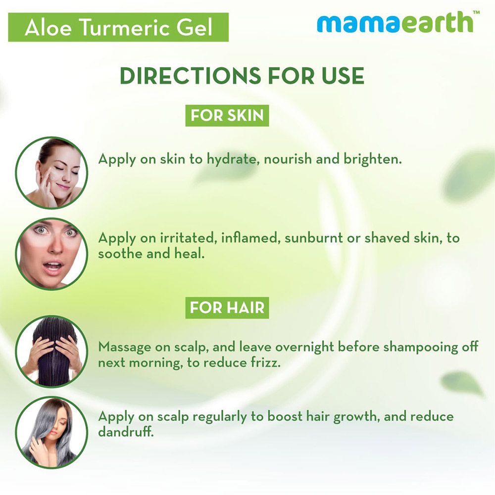 Mamaearth Aloe Turmeric Gel 300ml