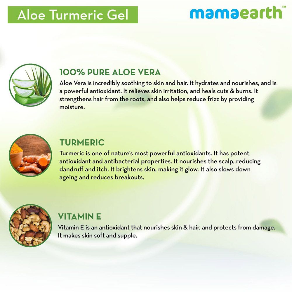 Mamaearth Aloe Turmeric Gel 300ml