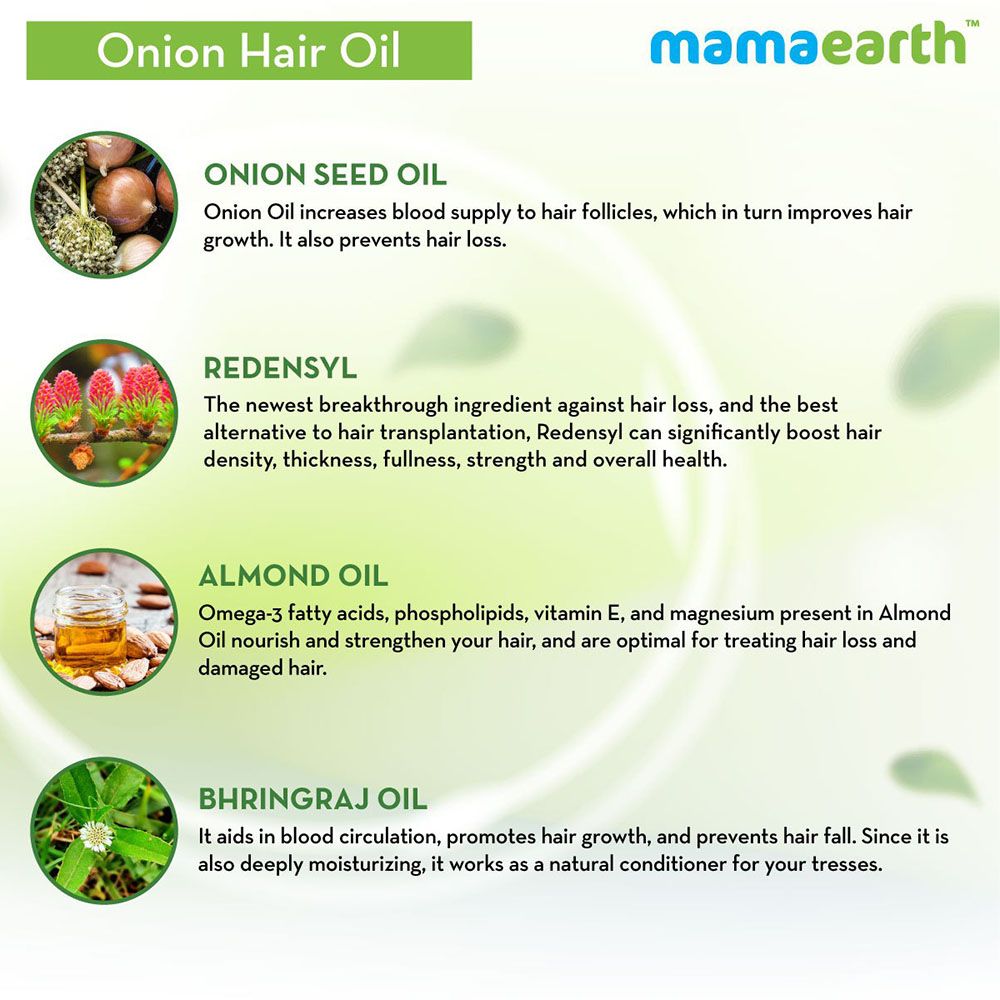 Mamaearth - Onion Oil, 150ml