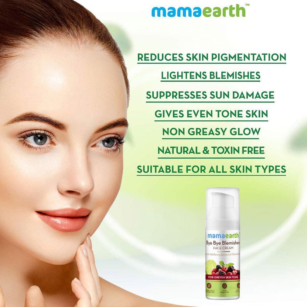 Mamaearth Bye Bye Blemishes Cream 30g