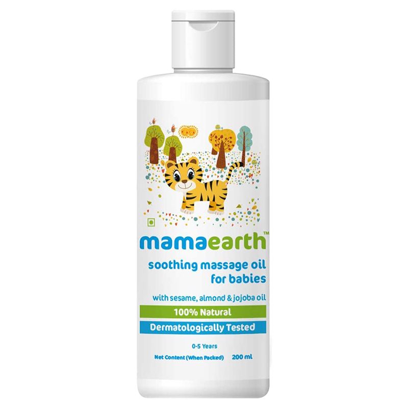 Mamaearth - Soothing Massage Oil For Babies 200ml