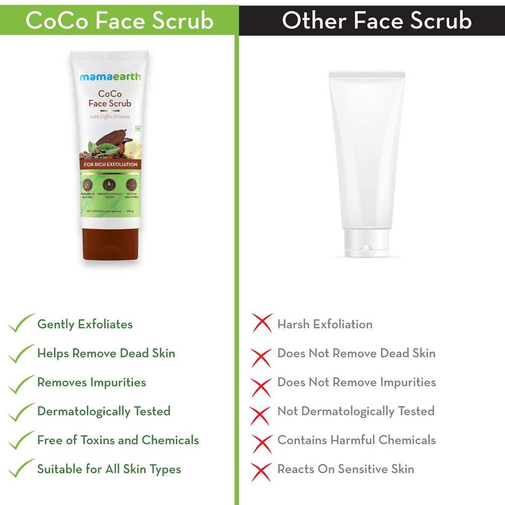 Mamaearth - CoCo Face Scrub 100g