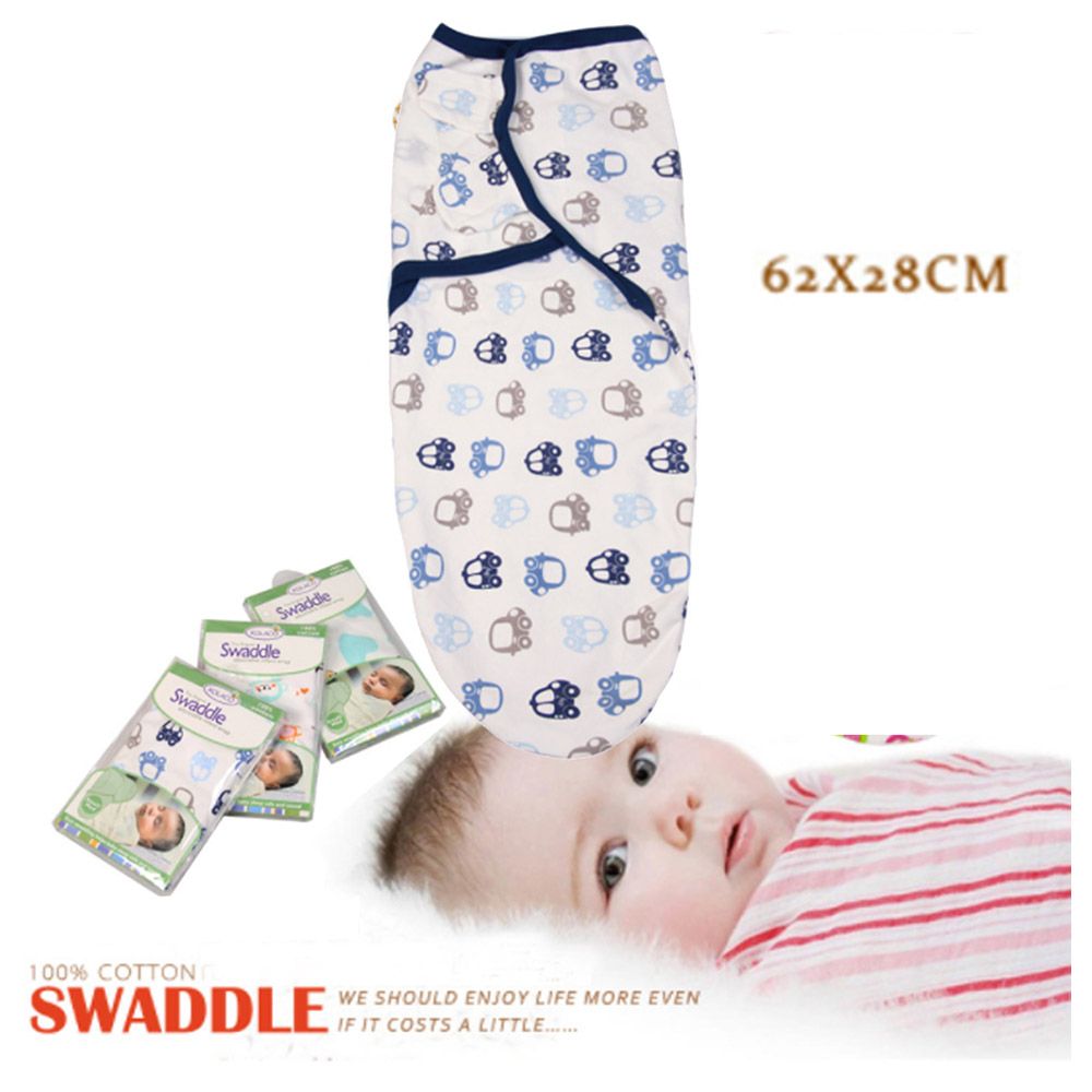 Pixie - Car Print Swaddle Wrap Blanket