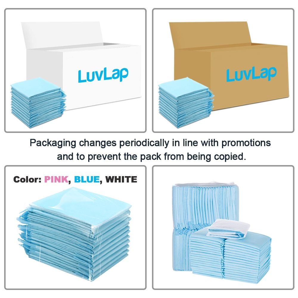 Luvlap - Disposable Changing Mats - 100pcs - Blue