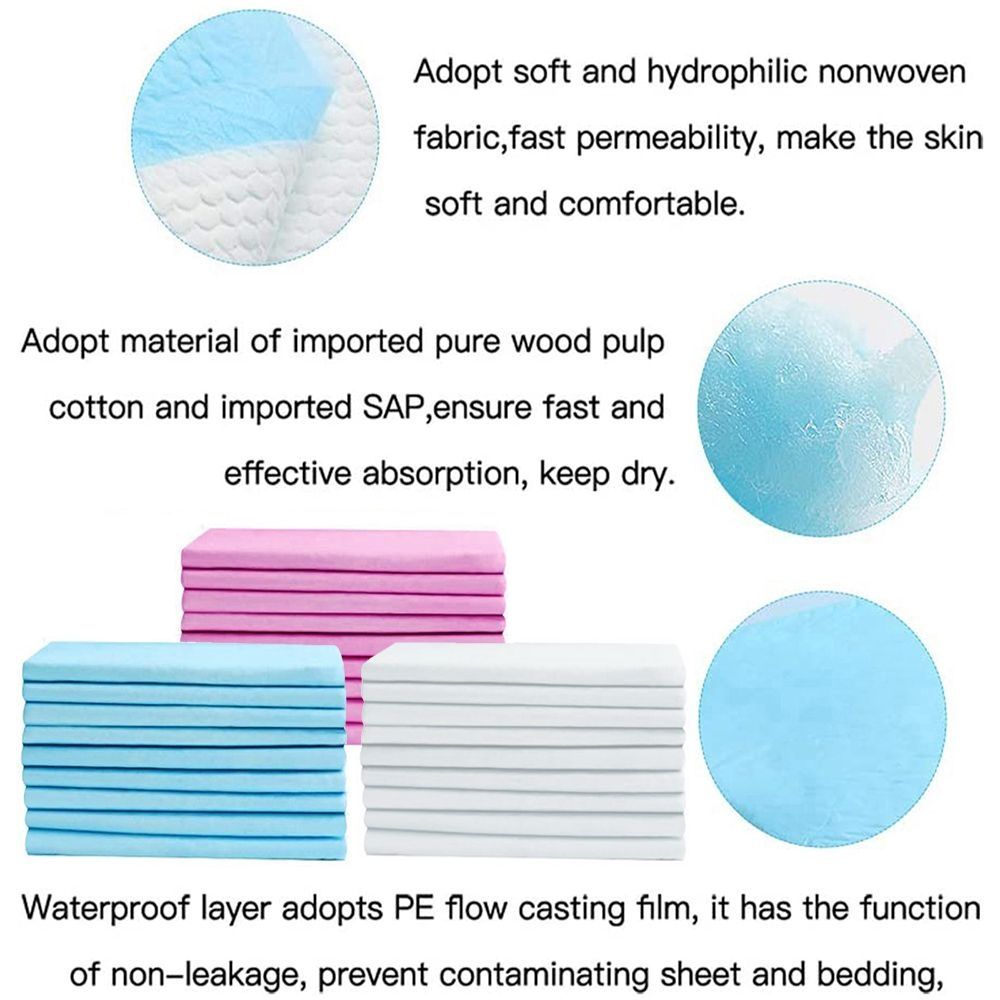 Luvlap - Disposable Changing Mats - 50pcs - Blue