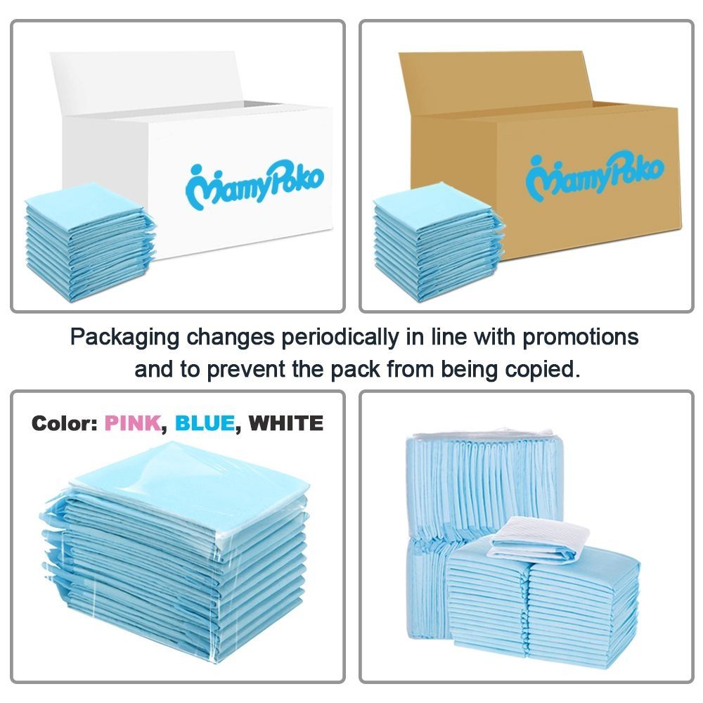 Mamypoko - Disposable Changing Mats - 10pcs - Blue