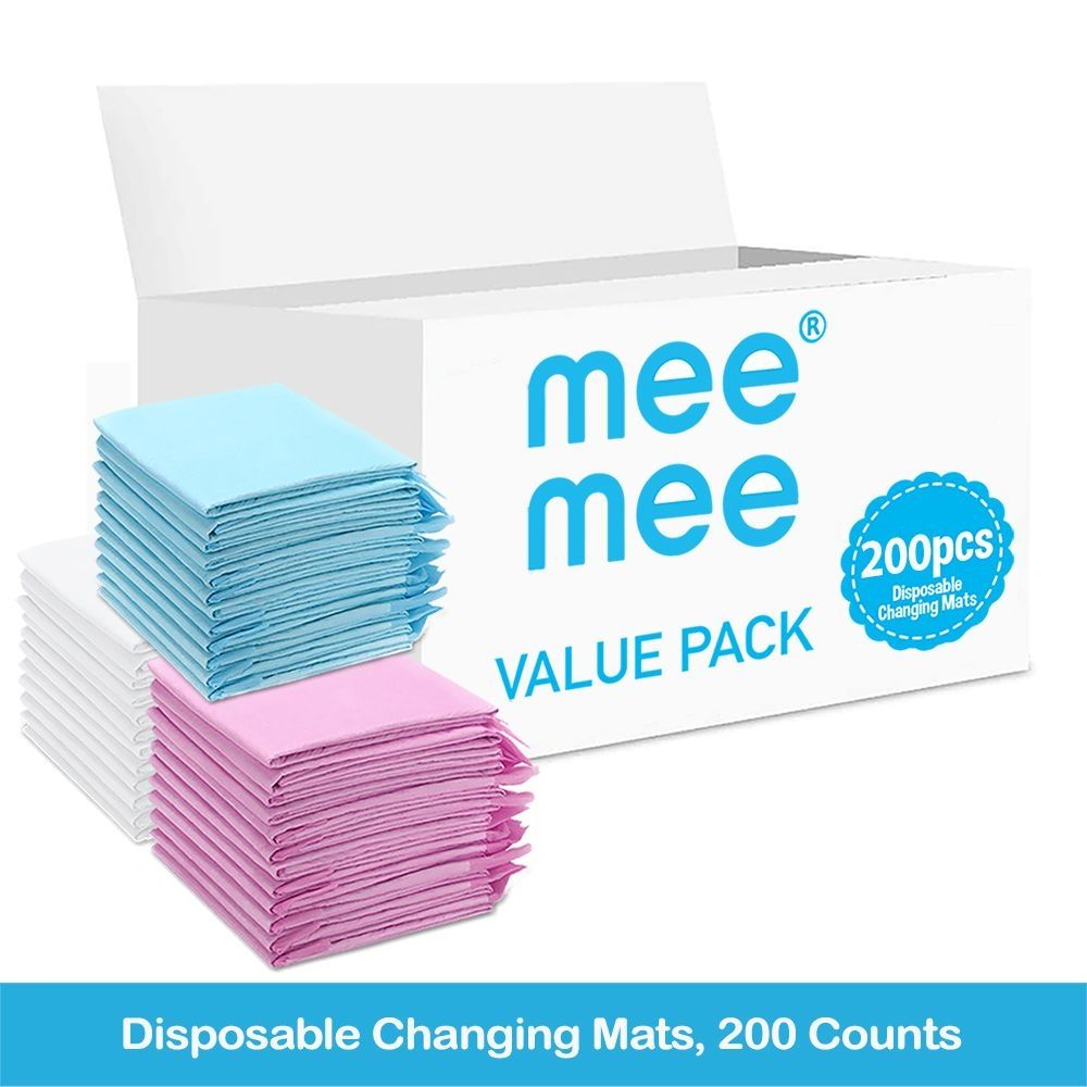 Mee Mee - Disposable Changing Mats - 200pcs - 